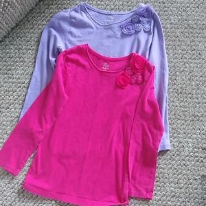 Girls long sleeve shirts